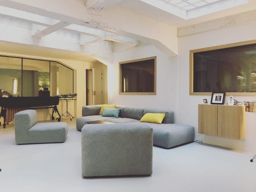 Première session d&rsquo;enregistrement dans les nouveaux studios de Matteo Locasciulli