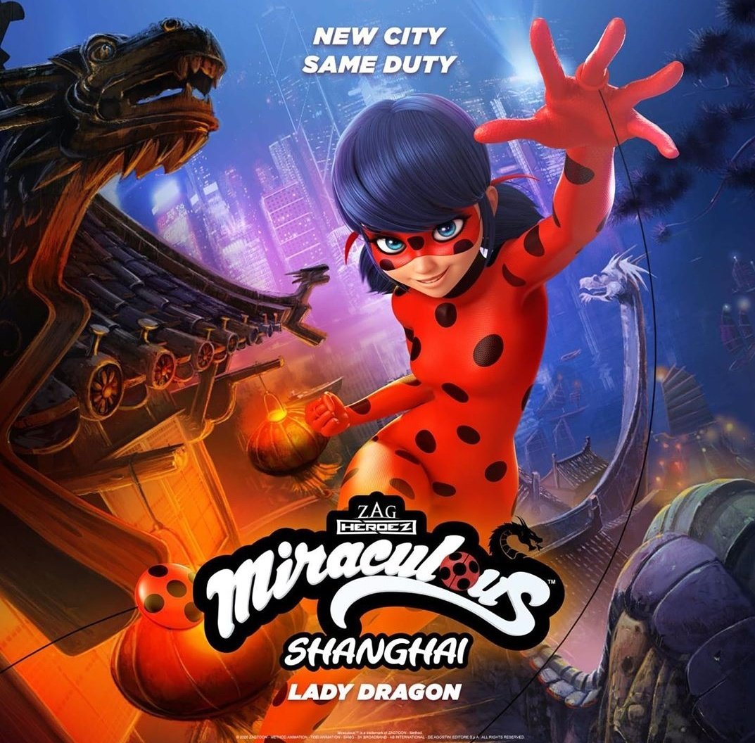 Matteo Locasciulli and Sylvain Goldberg composed the original music of Miraculous World : Shanghai – The Legend of Ladydragon