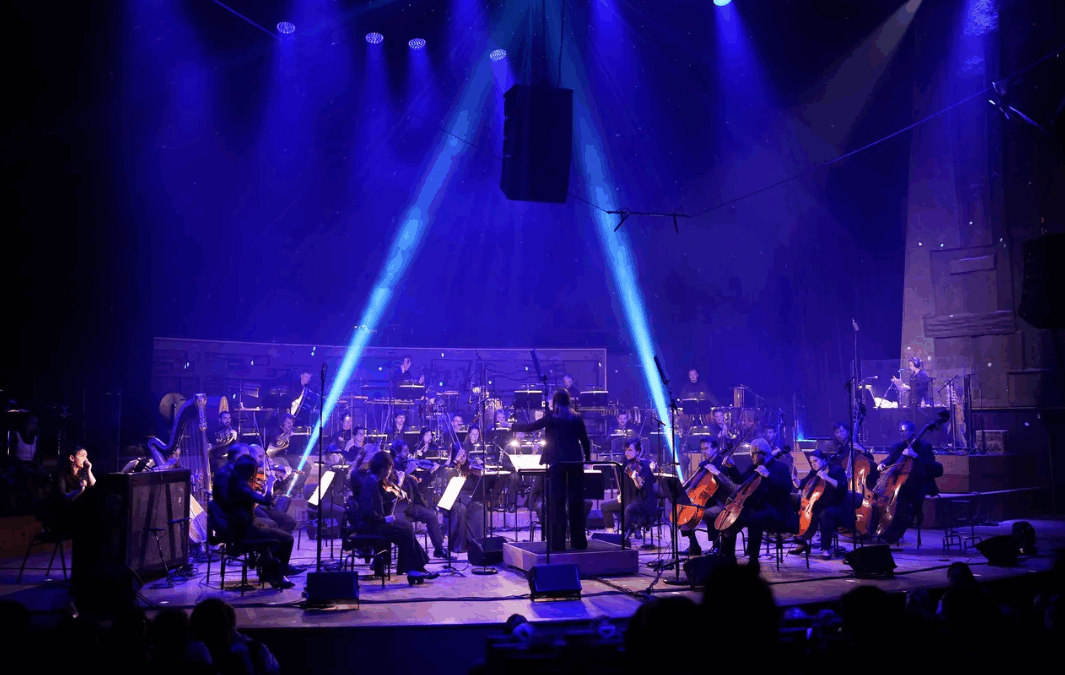 Mathieu Lamboley composed the score for Frozen, a fiction concert for Radio France