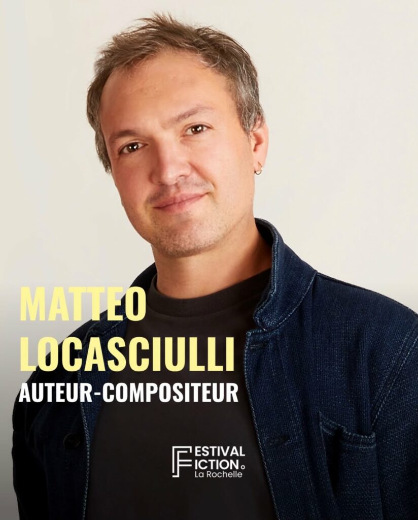 Matteo Locasciulli, membre du jury au Festival de la Fiction de La Rochelle