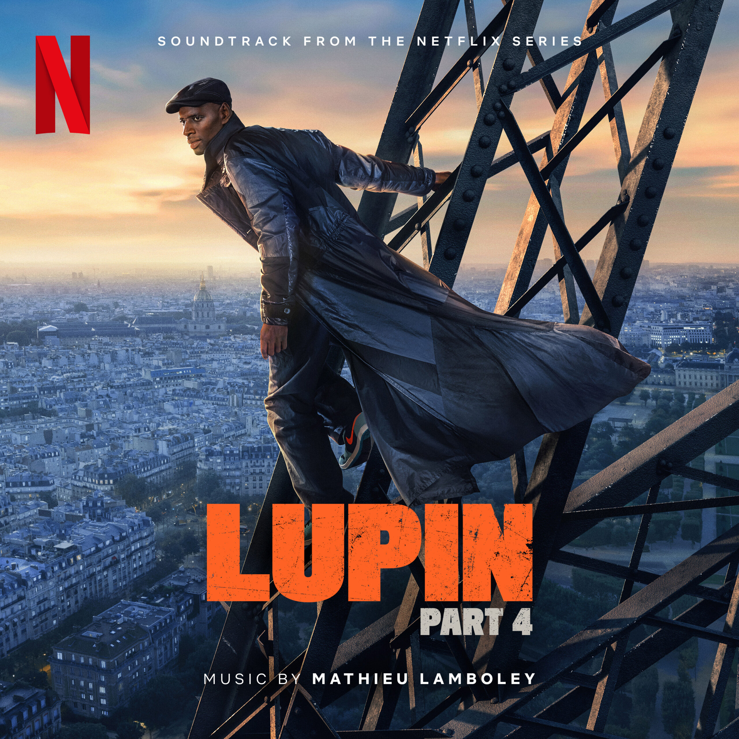 Lupin part 4: available today on Netflix! Original music by Mathieu Lamboley